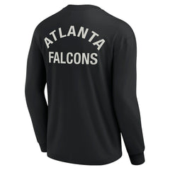 Atlanta Falcons Unisex Elements Super Soft Long Sleeve T-Shirt - Black outlet