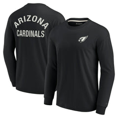 Arizona Cardinals Unisex Elements Super Soft Long Sleeve T-Shirt - Black cheap