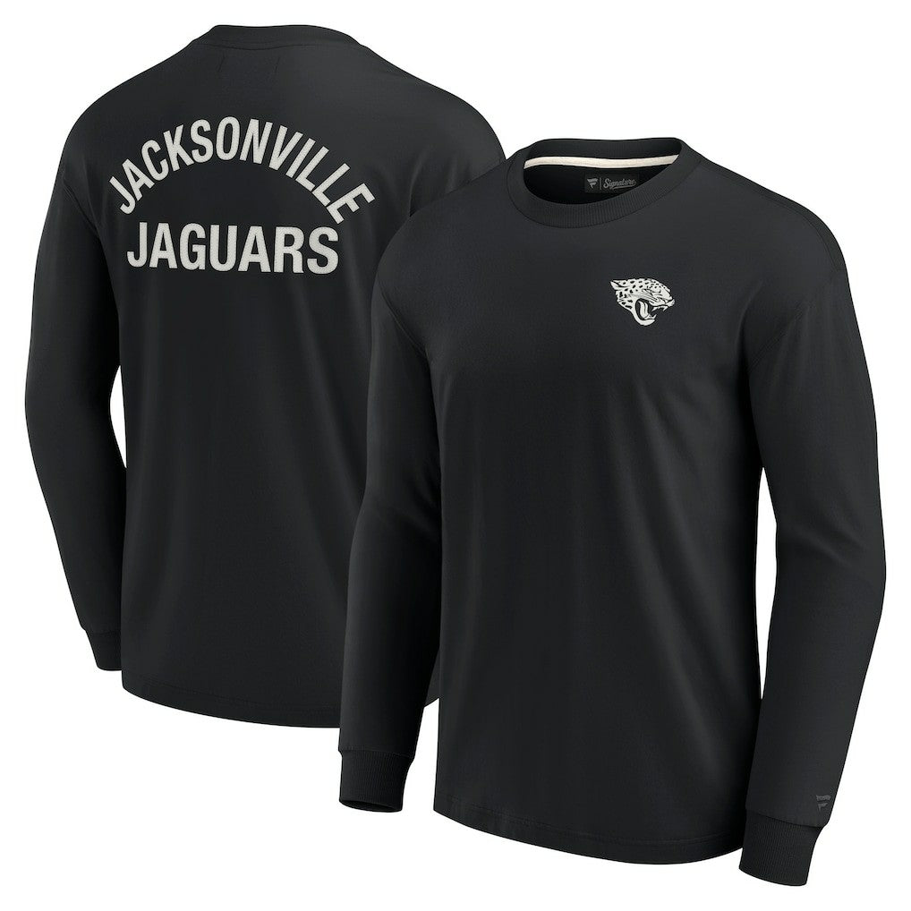 Jacksonville Jaguars Unisex Elements Super Soft Long Sleeve T-Shirt - Black cheap