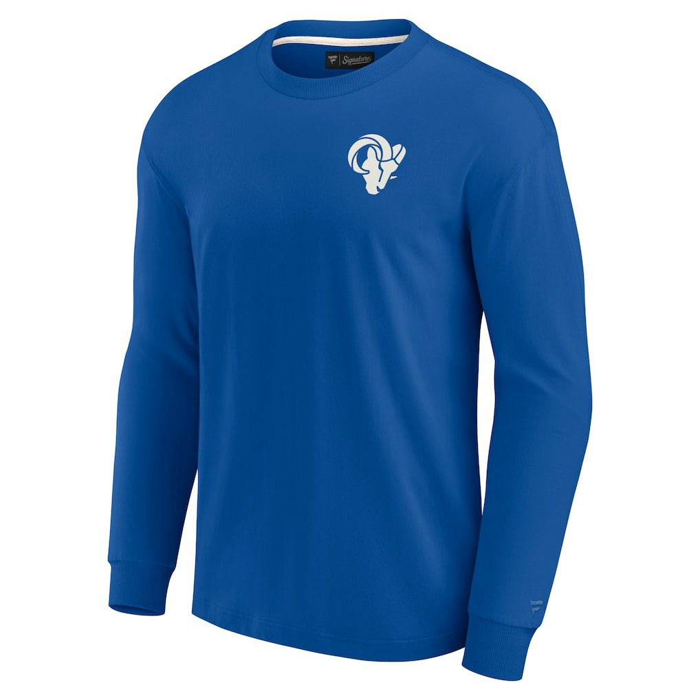 Los Angeles Rams Unisex Elements Super Soft Long Sleeve T-Shirt - Royal for sale