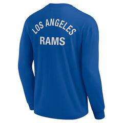 Los Angeles Rams Unisex Elements Super Soft Long Sleeve T-Shirt - Royal for sale
