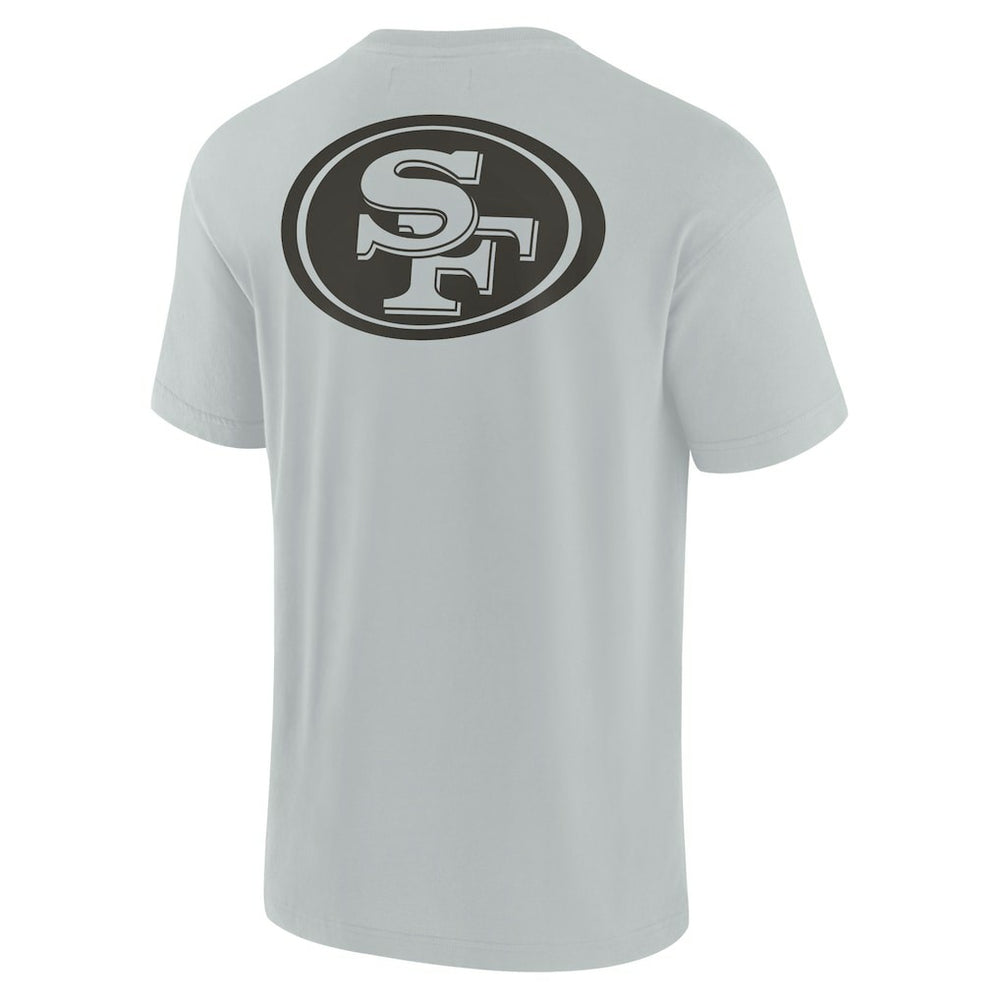 San Francisco 49ers Unisex Elements Super Soft Short Sleeve T-Shirt - Gray discount