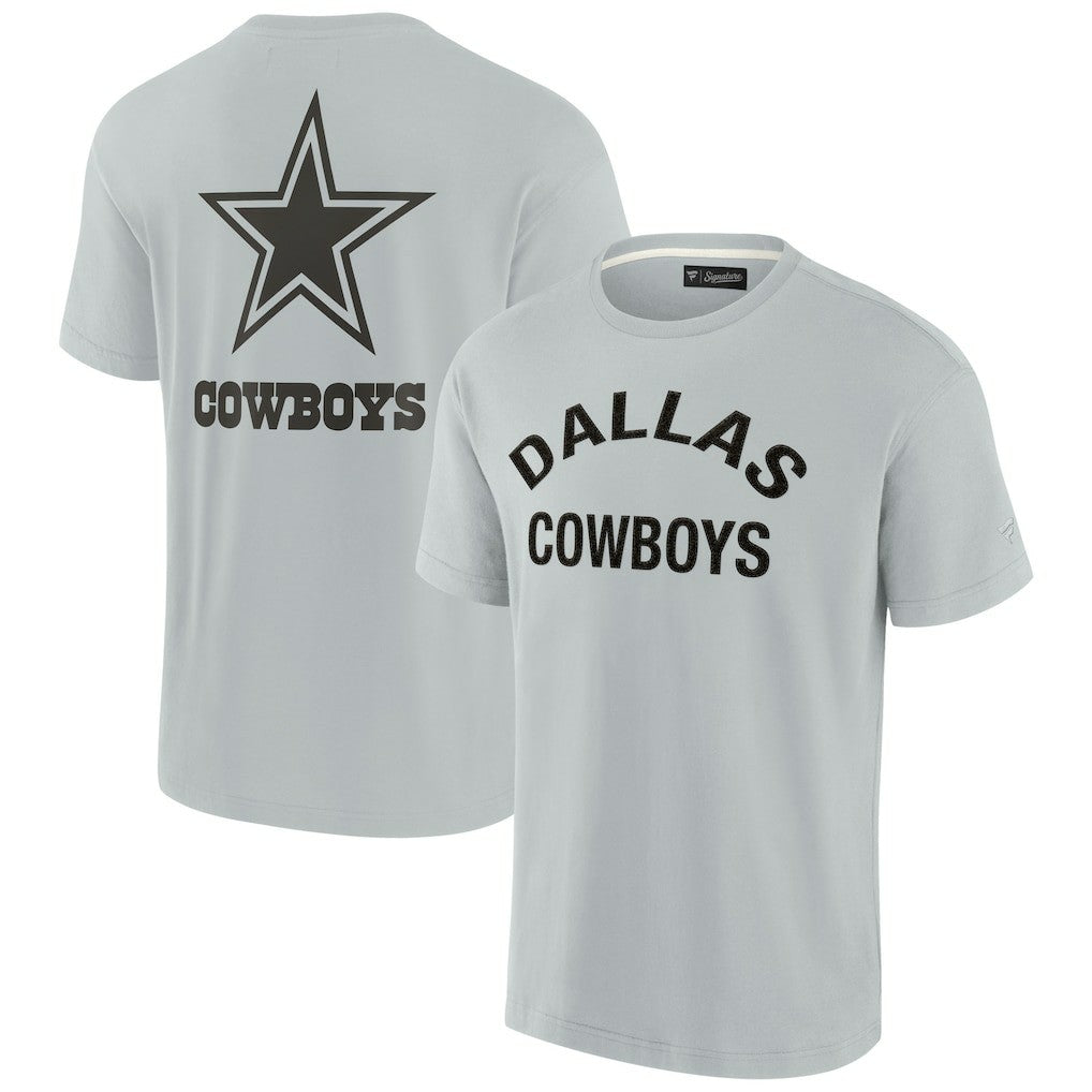 Dallas Cowboys Unisex Elements Super Soft Short Sleeve T-Shirt - Gray on sale