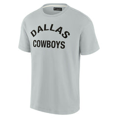 Dallas Cowboys Unisex Elements Super Soft Short Sleeve T-Shirt - Gray on sale