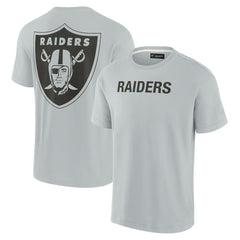 Las Vegas Raiders Unisex Elements Super Soft Short Sleeve T-Shirt - Gray online