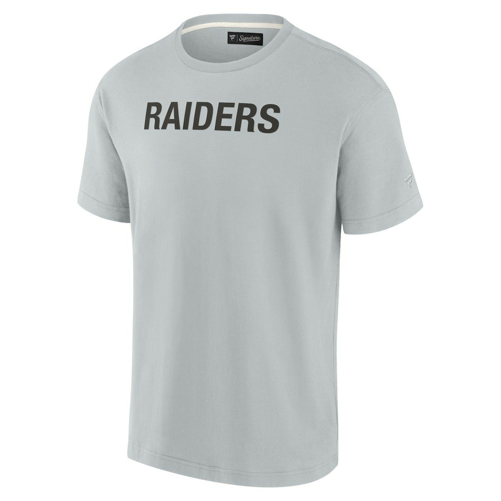 Las Vegas Raiders Unisex Elements Super Soft Short Sleeve T-Shirt - Gray online