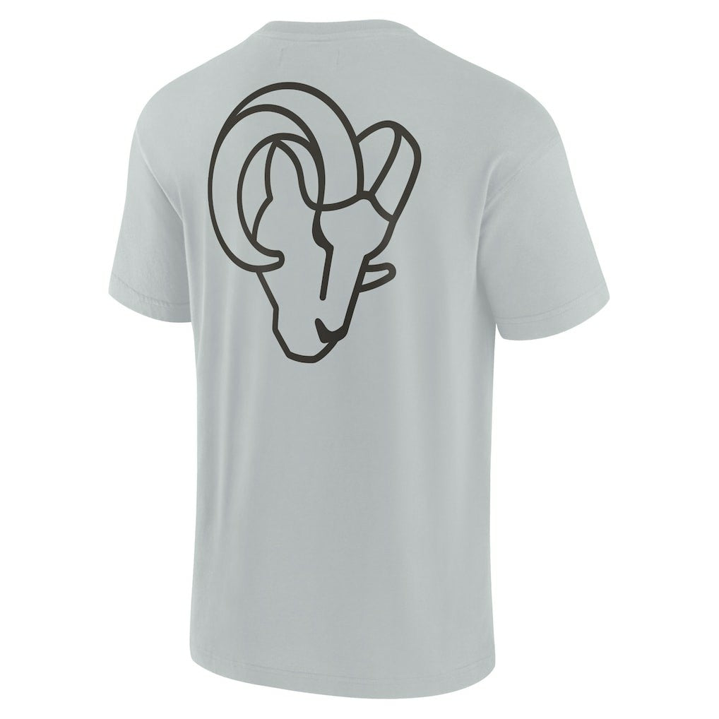Los Angeles Rams Unisex Elements Super Soft Short Sleeve T-Shirt - Gray sale
