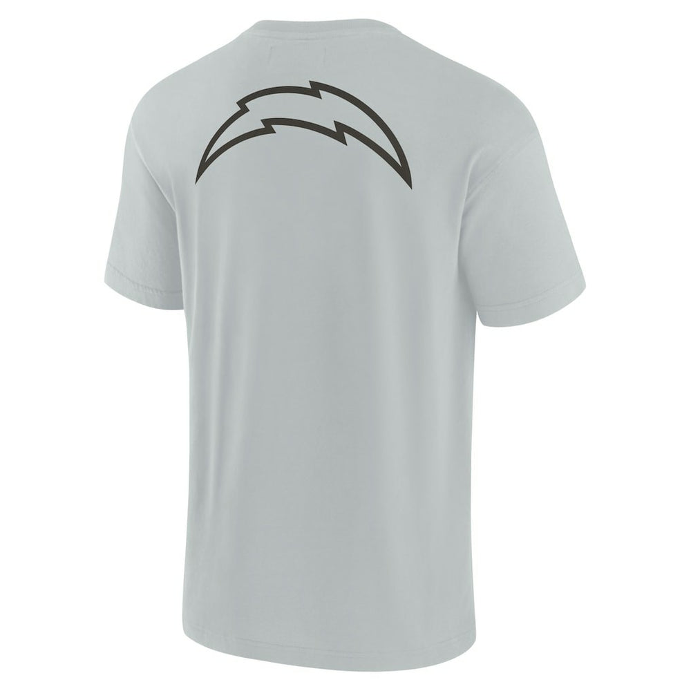 Los Angeles Chargers Unisex Elements Super Soft Short Sleeve T-Shirt - Gray outlet