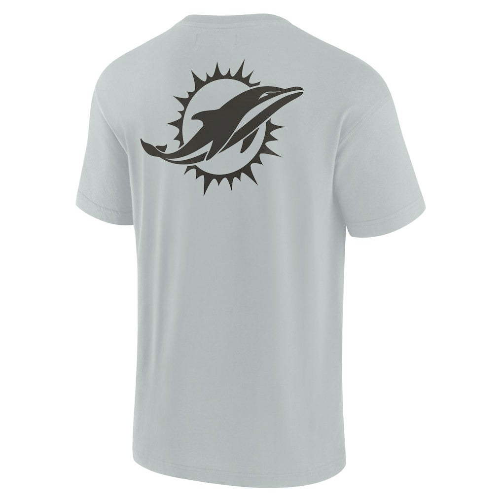 Miami Dolphins Unisex Elements Super Soft Short Sleeve T-Shirt - Gray online