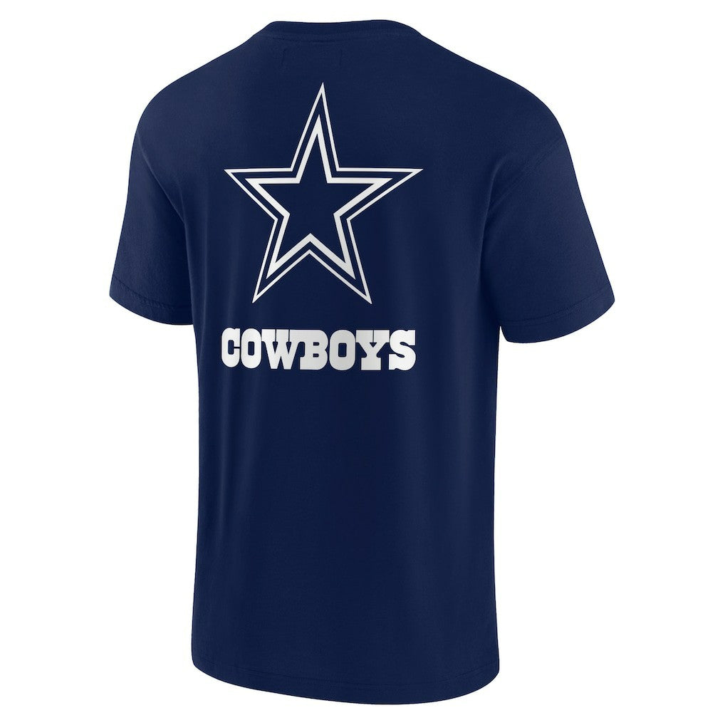 Dallas Cowboys Unisex Elements Super Soft Short Sleeve T-Shirt - Navy for sale