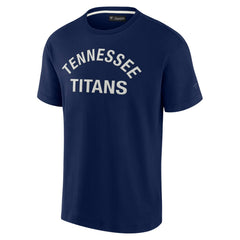 Tennessee Titans Unisex Elements Super Soft Short Sleeve T-Shirt - Navy for sale
