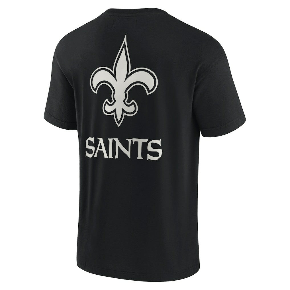 New Orleans Saints Unisex Elements Super Soft Short Sleeve T-Shirt - Black sale