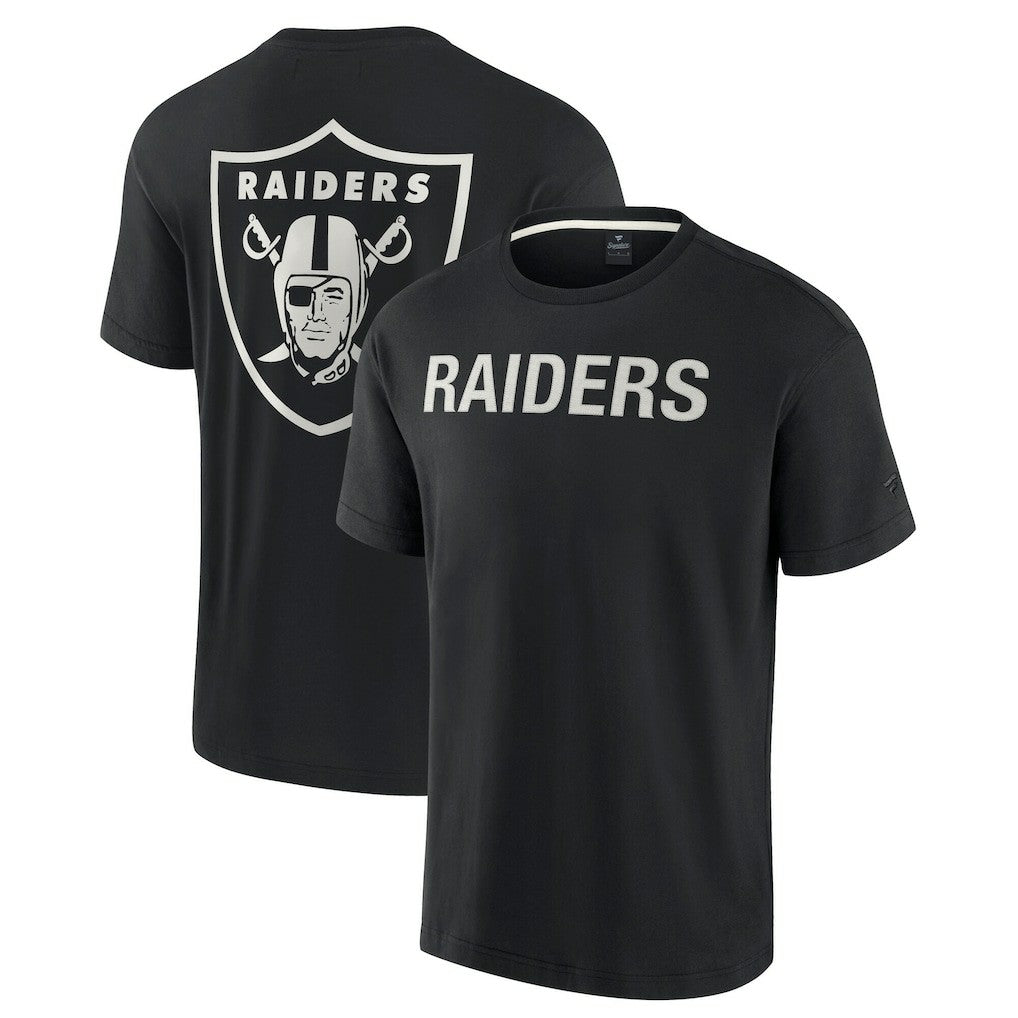 Las Vegas Raiders Unisex Elements Super Soft Short Sleeve T-Shirt - Black on sale