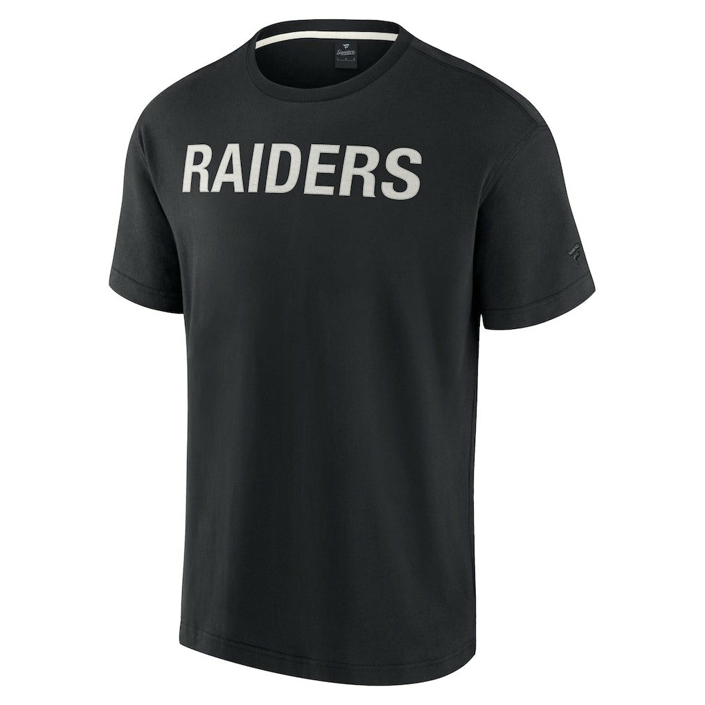 Las Vegas Raiders Unisex Elements Super Soft Short Sleeve T-Shirt - Black on sale