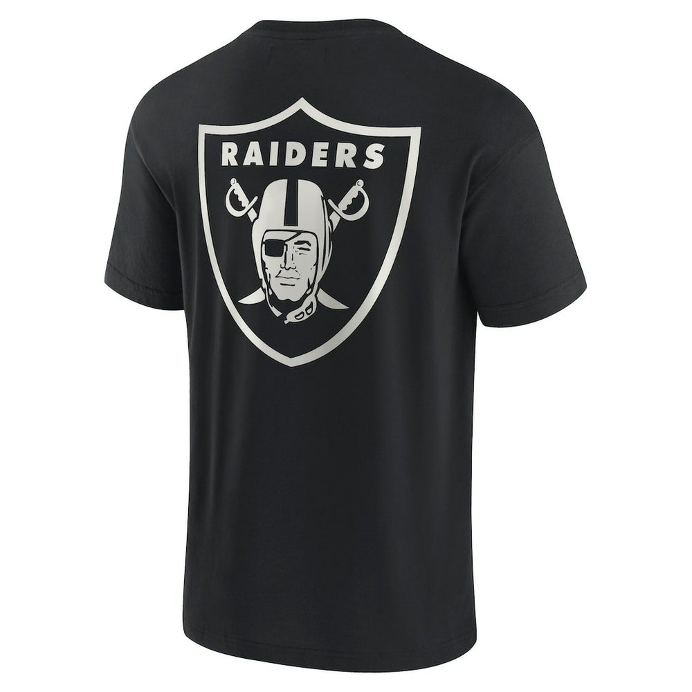 Las Vegas Raiders Unisex Elements Super Soft Short Sleeve T-Shirt - Black on sale