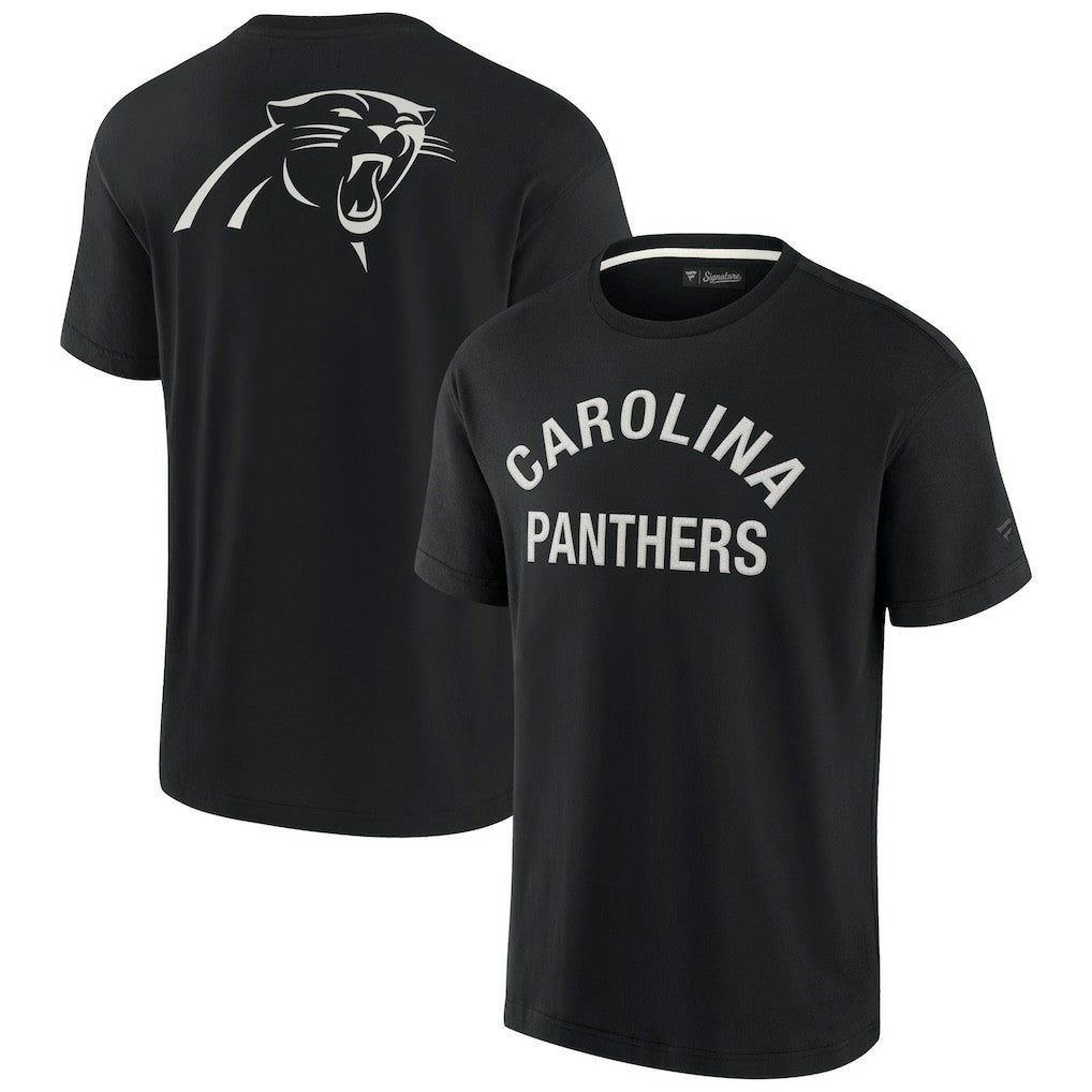 Carolina Panthers Unisex Elements Super Soft Short Sleeve T-Shirt - Black for sale