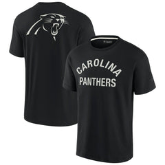Carolina Panthers Unisex Elements Super Soft Short Sleeve T-Shirt - Black for sale