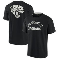 Jacksonville Jaguars Unisex Elements Super Soft Short Sleeve T-Shirt - Black cheap
