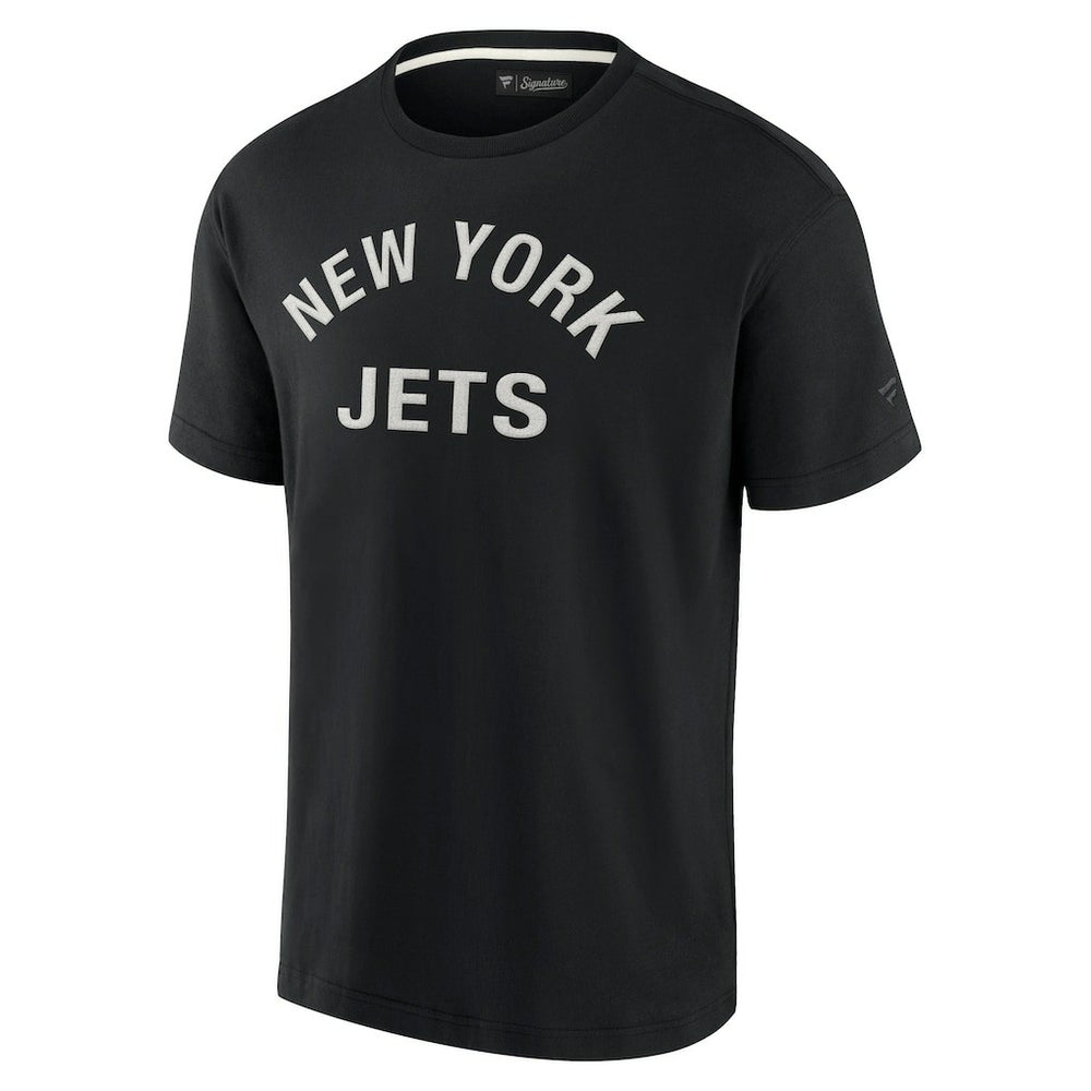 New York Jets Unisex Elements Super Soft Short Sleeve T-Shirt - Black discount