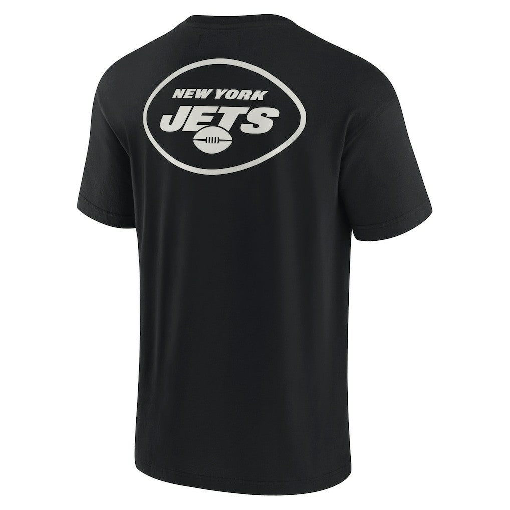 New York Jets Unisex Elements Super Soft Short Sleeve T-Shirt - Black discount