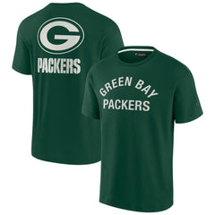Green Bay Packers Unisex Elements Super Soft Short Sleeve T-Shirt - Green on sale