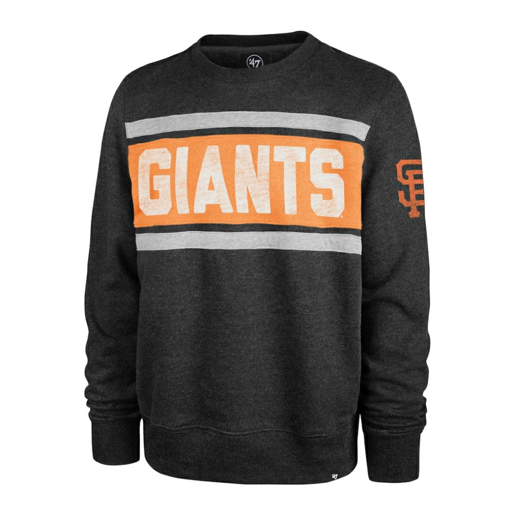 San Francisco Giants Bypass Tribeca Pullover Sweatshirt - Black | 47 brand
