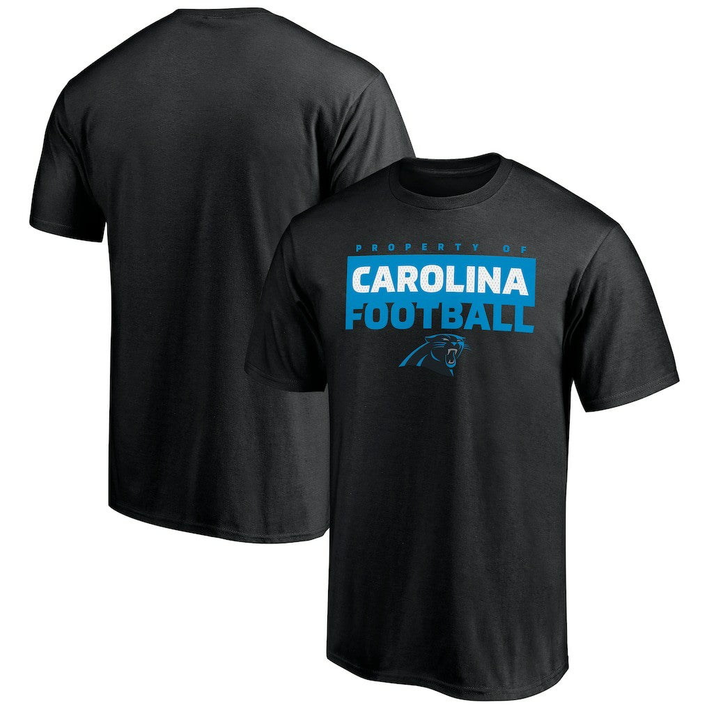 Carolina Panthers Gain Ground T-Shirt - Black for sale