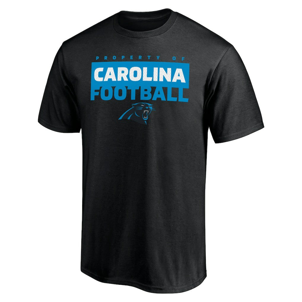 Carolina Panthers Gain Ground T-Shirt - Black for sale