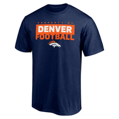 Denver Broncos Gain Ground T-Shirt - Navy online