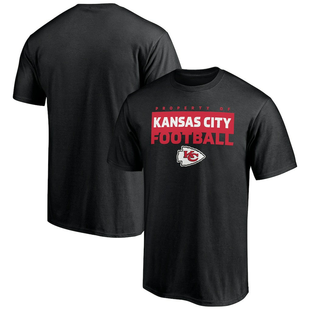 Kansas City Chiefs Gain Ground T-Shirt - Black cheap