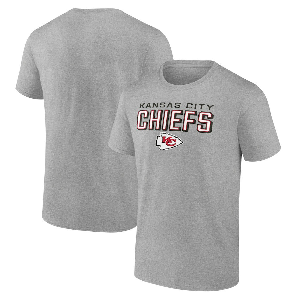 Kansas City Chiefs Swagger T-Shirt - Heather Gray outlet