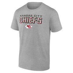 Kansas City Chiefs Swagger T-Shirt - Heather Gray outlet
