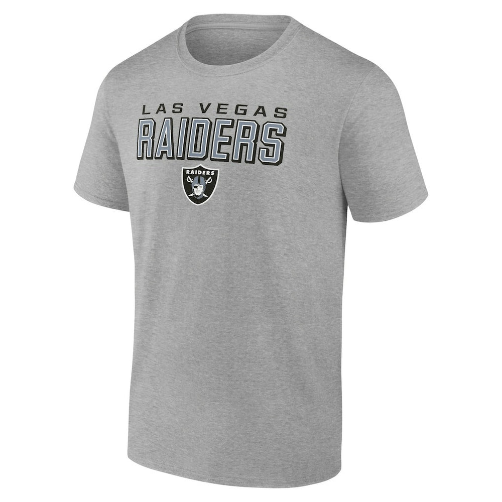 Las Vegas Raiders Swagger T-Shirt - Heather Gray on sale