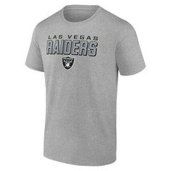 Las Vegas Raiders Swagger T-Shirt - Heather Gray on sale