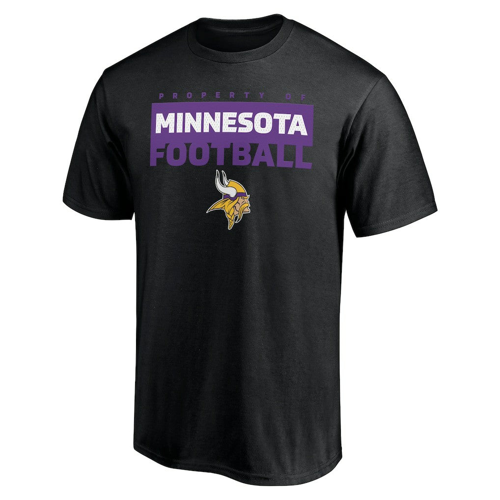 Minnesota Vikings Gain Ground T-Shirt - Black sale