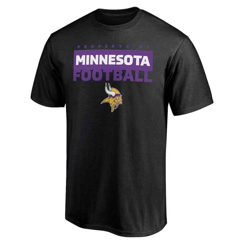 Minnesota Vikings Gain Ground T-Shirt - Black sale