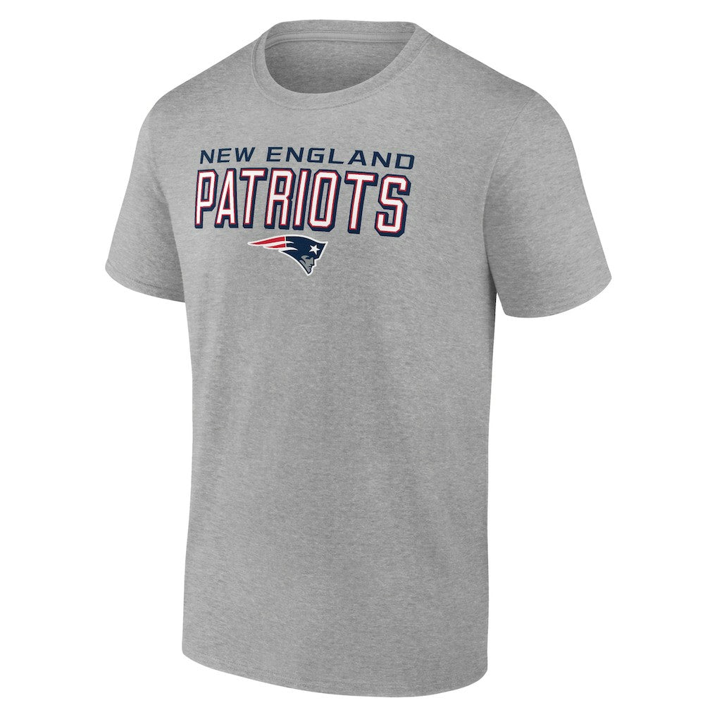 New England Patriots Swagger T-Shirt - Heather Gray discount