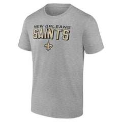 New Orleans Saints Swagger T-Shirt - Heather Gray for sale