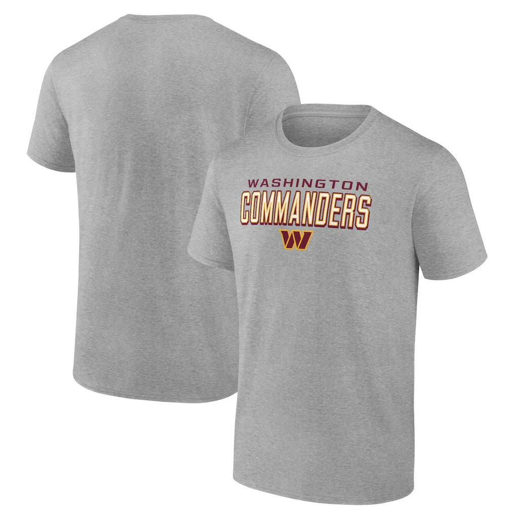 Washington Commanders Swagger T-Shirt - Heather Gray discount