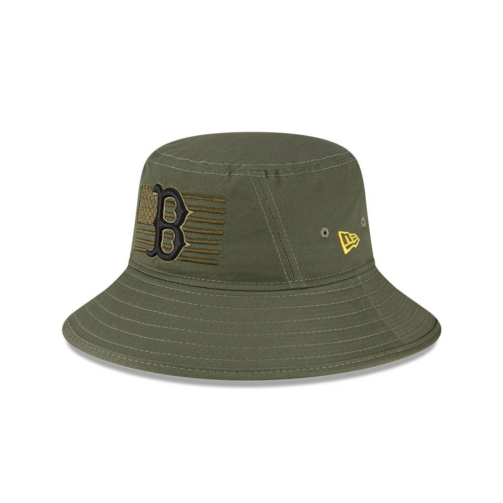 Boston Red Sox 2023 Armed Forces Day Bucket Hat - Green | New Era