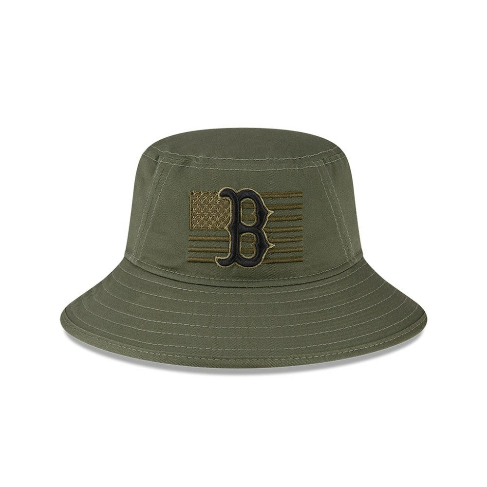 Boston Red Sox 2023 Armed Forces Day Bucket Hat - Green | New Era