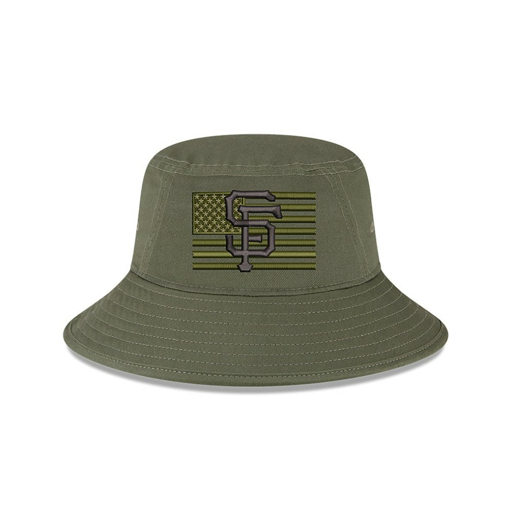 San Francisco Giants 2023 Armed Forces Day Bucket Hat - Green | New Era