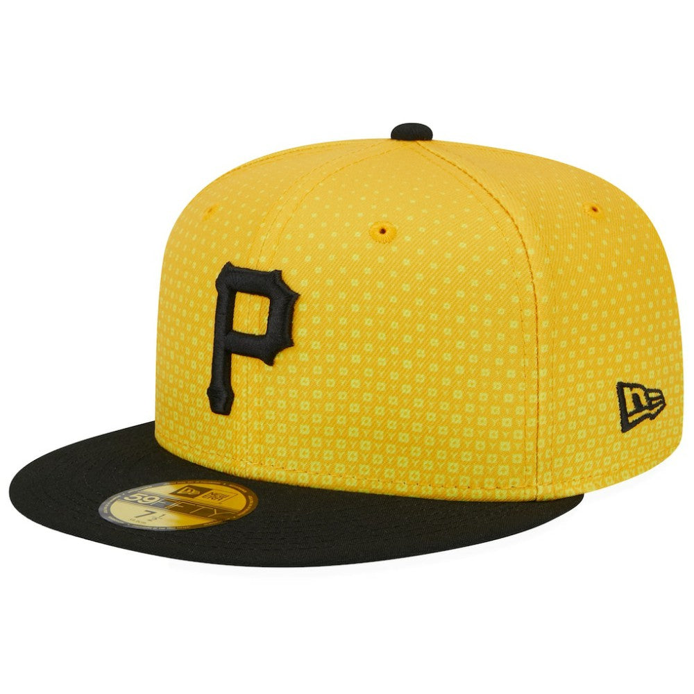 Pittsburgh Pirates 2023 City Connect 59FIFTY Fitted Hat - Gold/Black | New Era