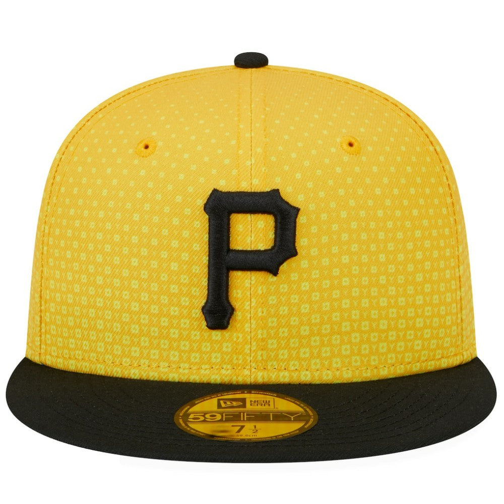 Pittsburgh Pirates 2023 City Connect 59FIFTY Fitted Hat - Gold/Black | New Era