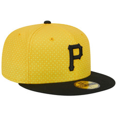 Pittsburgh Pirates 2023 City Connect 59FIFTY Fitted Hat - Gold/Black | New Era