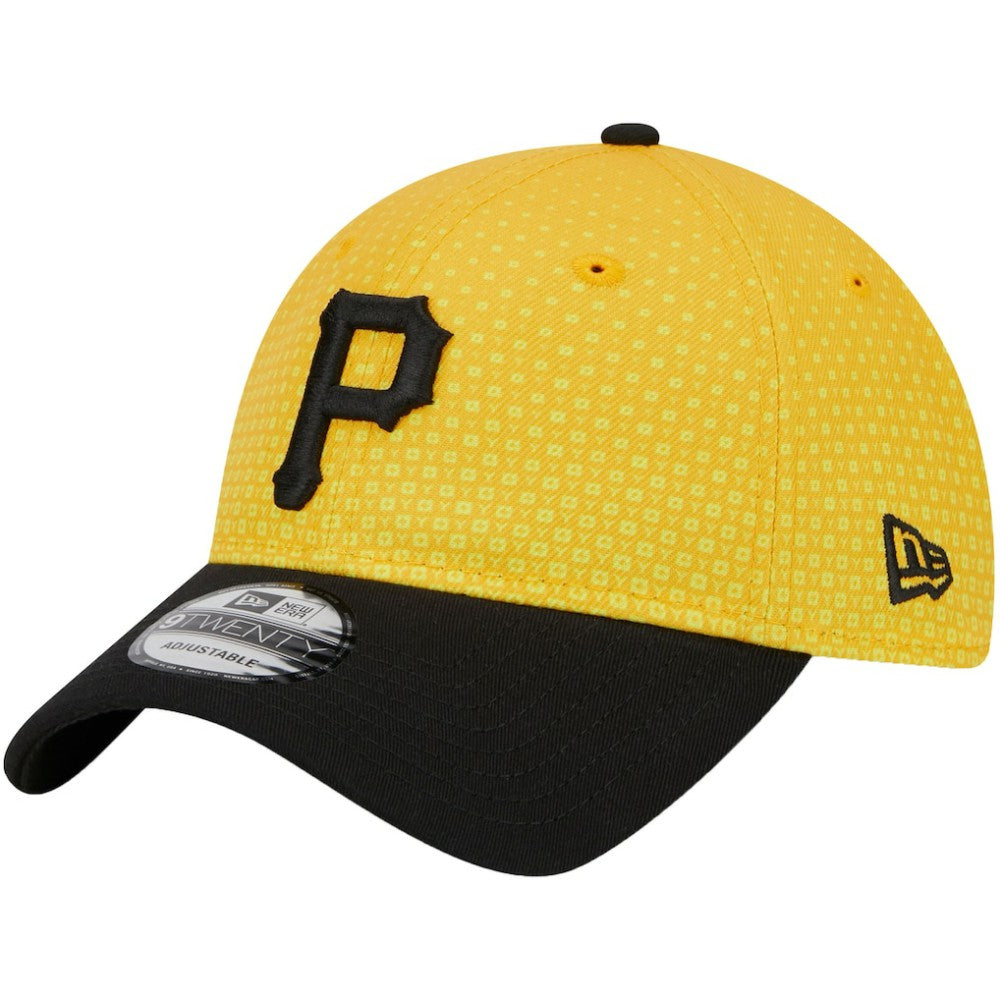 Pittsburgh Pirates 2023 City Connect 9TWENTY Adjustable Hat - Gold/Black | New Era