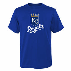 Kansas City Royals Youth Logo Primary Team T-Shirt - Royal