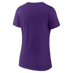 Minnesota Vikings Women's Primary Play V-Neck T-Shirt - Purple sale