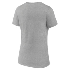 Seattle Seahawks Women's Team Arc V-Neck T-Shirt - Heather Gray online