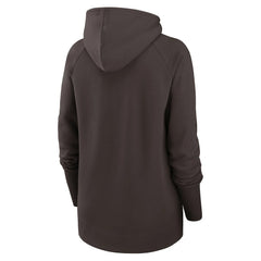 Cleveland Browns Women's Asymmetrical Raglan Full-Zip Hoodie - Brown | Nike sale